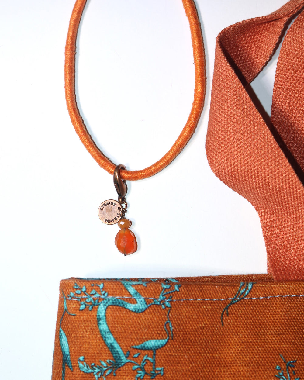 Women’s Cotton Tote Bag “St Tropez” Rusty Orange