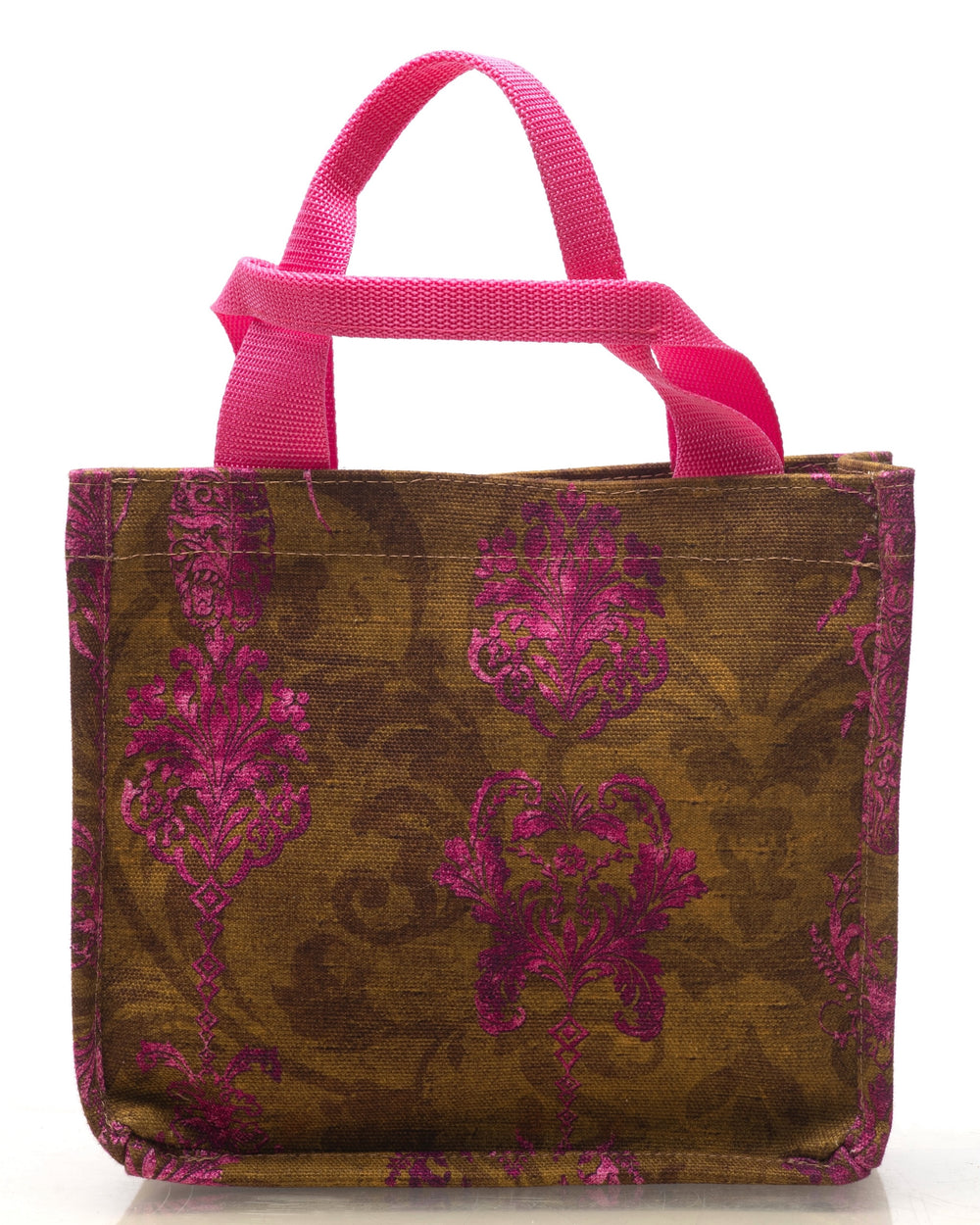 Met Tote Bag Easy Smart Bronze Fuchsia