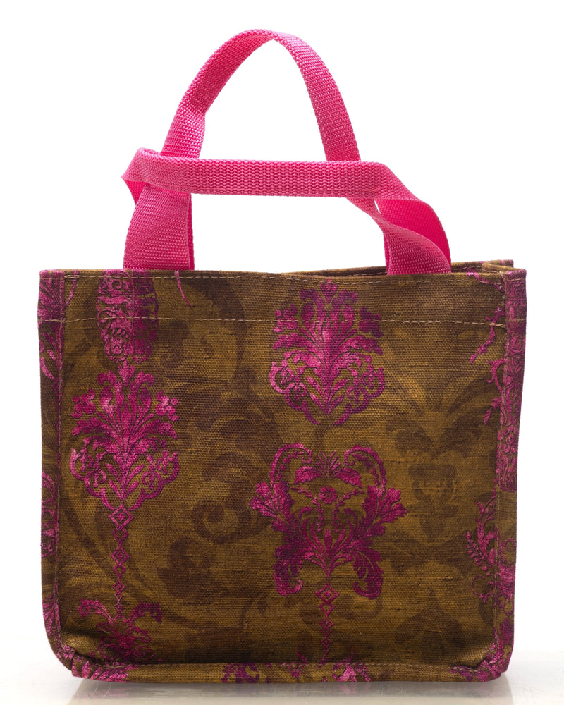 Met Tote Bag Easy Smart Bronze Fuchsia