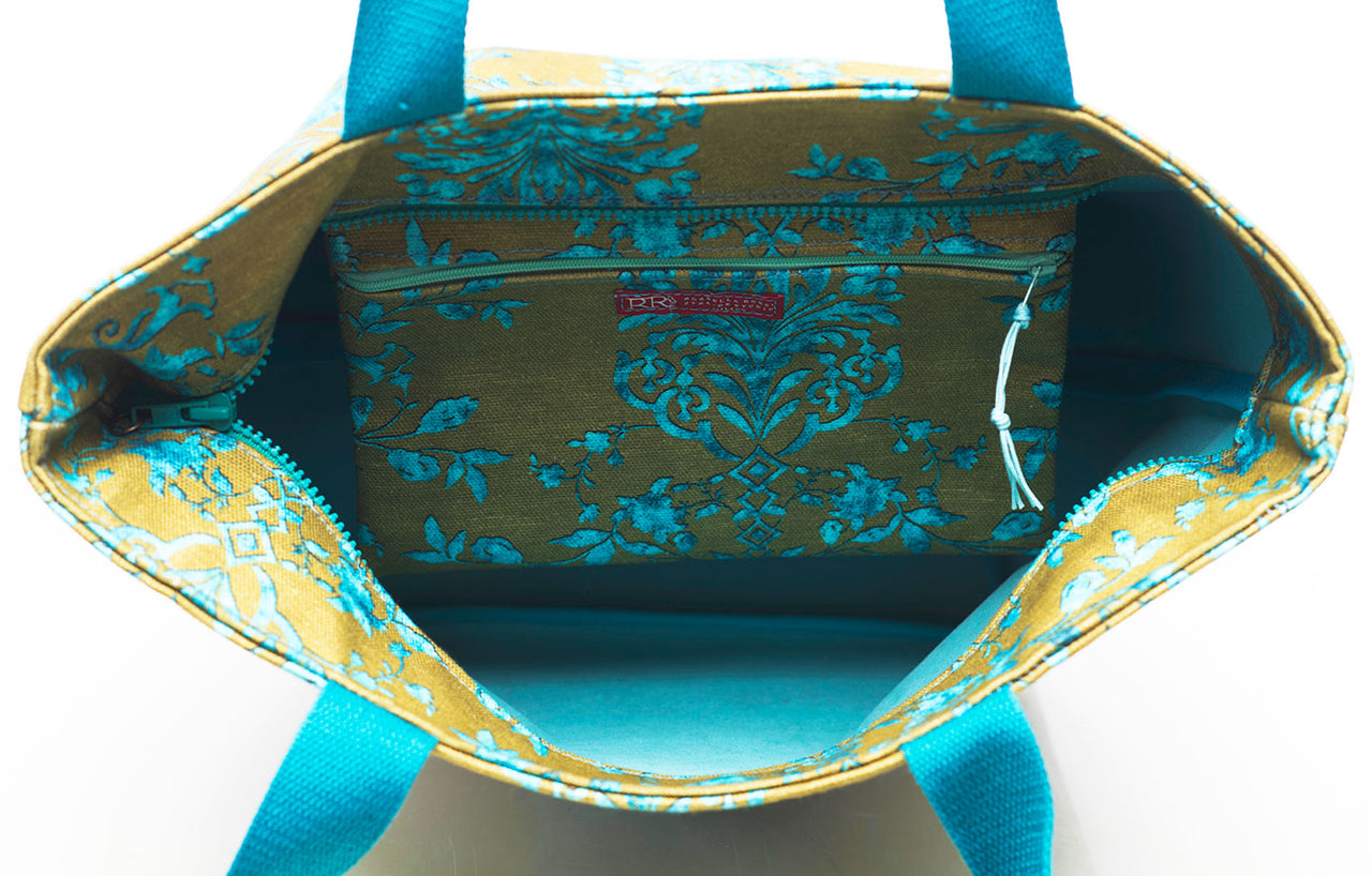 Women’s Tote Bag “St Tropez” Turquoise
