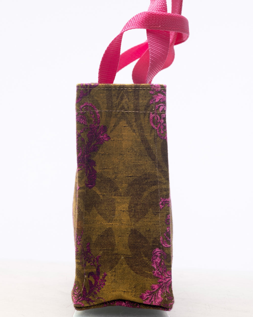 Met Tote Bag Easy Smart Bronze Fuchsia Made in Italy