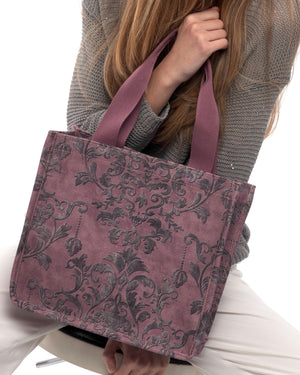 Women’s Cotton Tote Bag “Easy Smart” Powder Pink