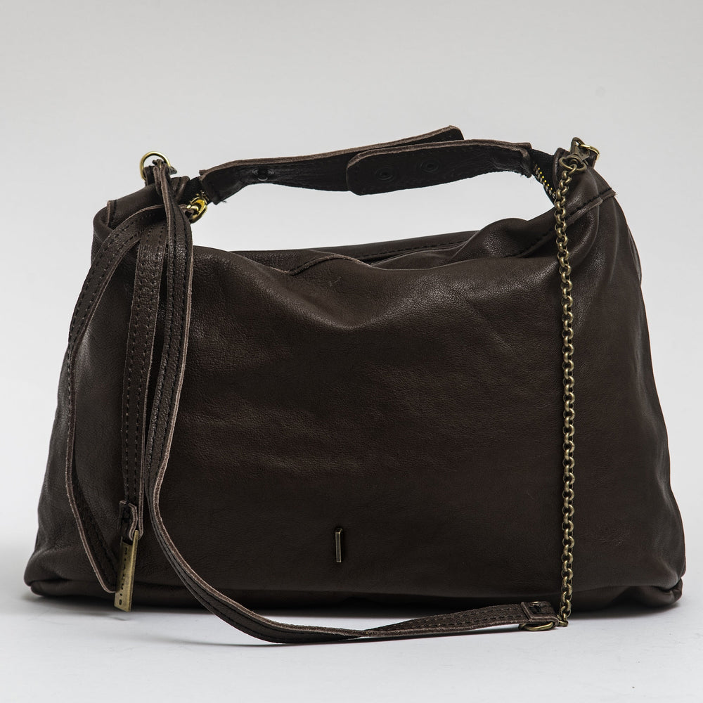 Women's Leather Bag "Marty" Cioccolato