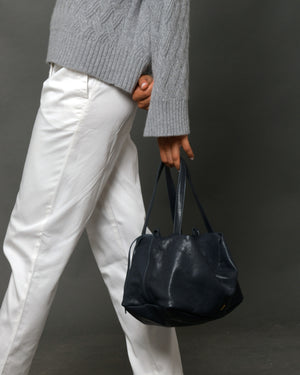 Women's Nappa Leather Duffel Bag "Bobo"