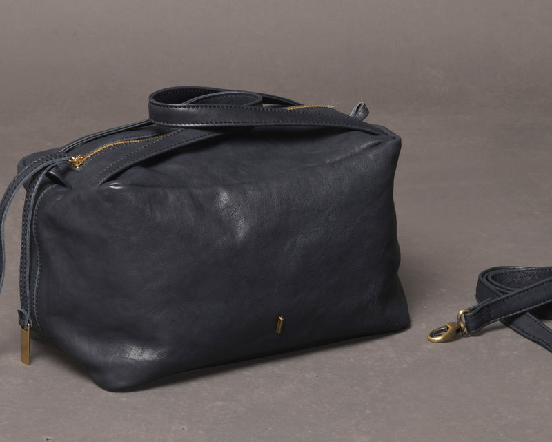 Women's Nappa Leather Duffel Bag "Bobo"