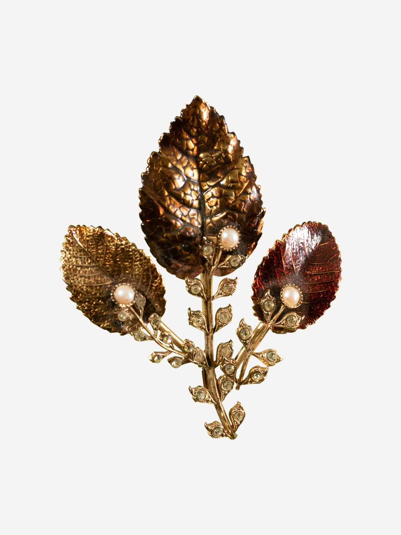 Brooch Leaf-Motif