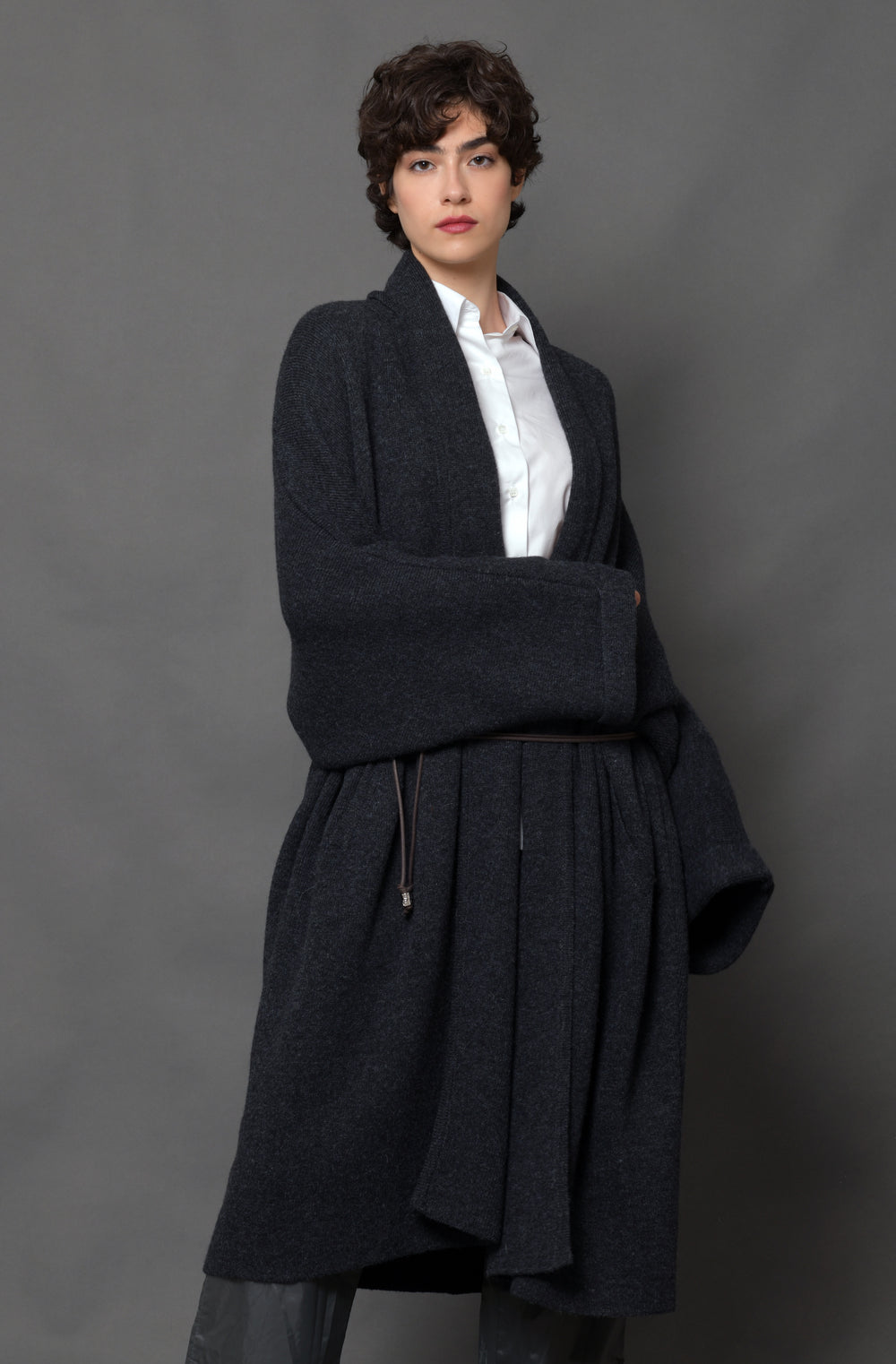 Women's Anthracite Grey Coat 