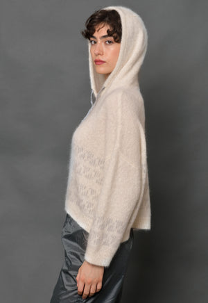 Women's Suri Alpaca Wool Hoodie