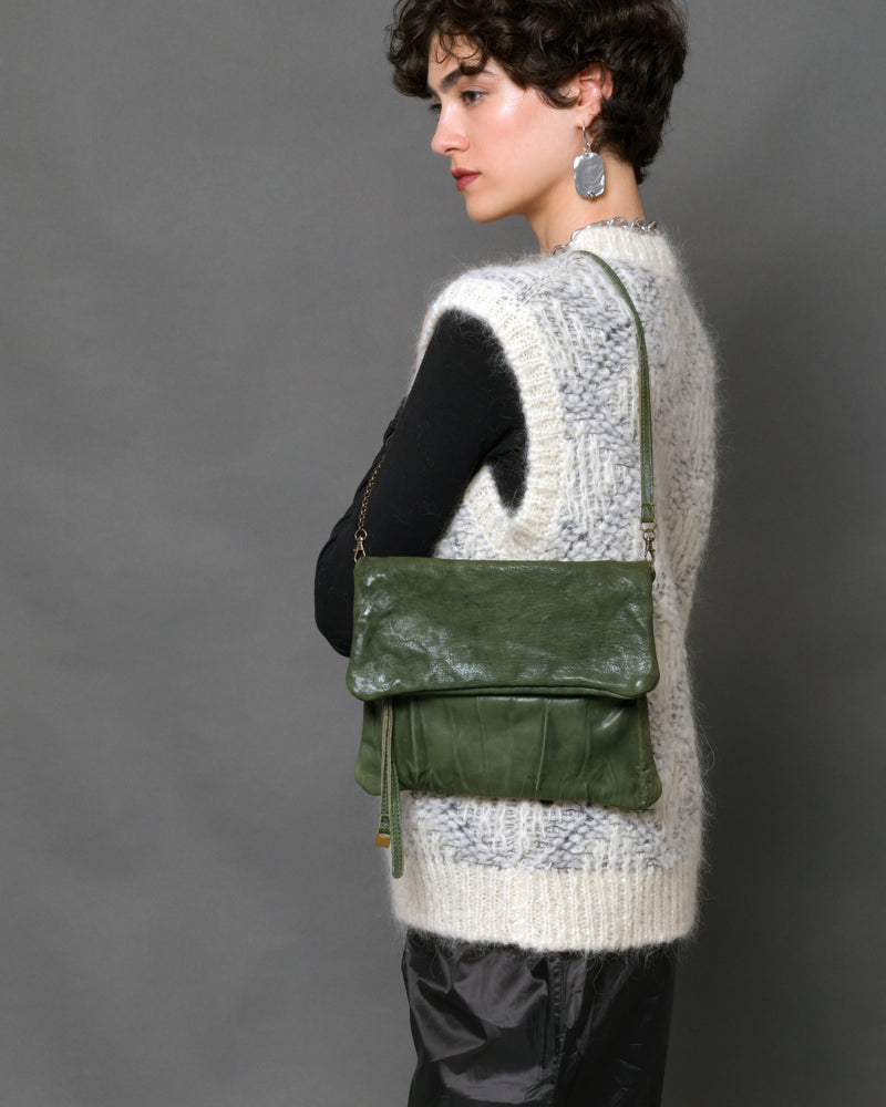 Women's Leather Crossbody Bag "Clara"