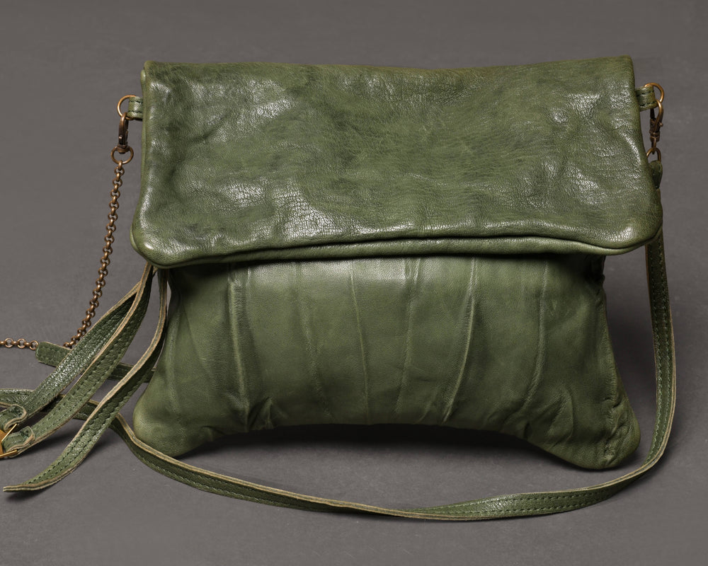 Women's Leather Crossbody Bag "Clara"
