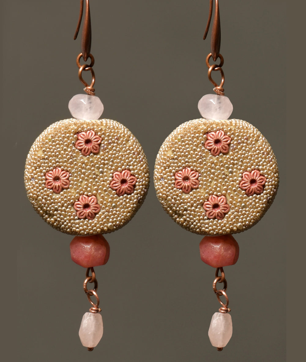 Women's Drop Earrings Fancy Medallions