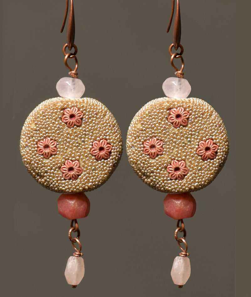 Women's Drop Earrings Fancy Medallions