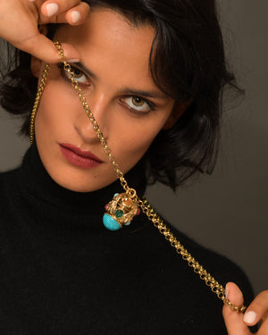 Women's Pendant Necklace “Fortune Charm”