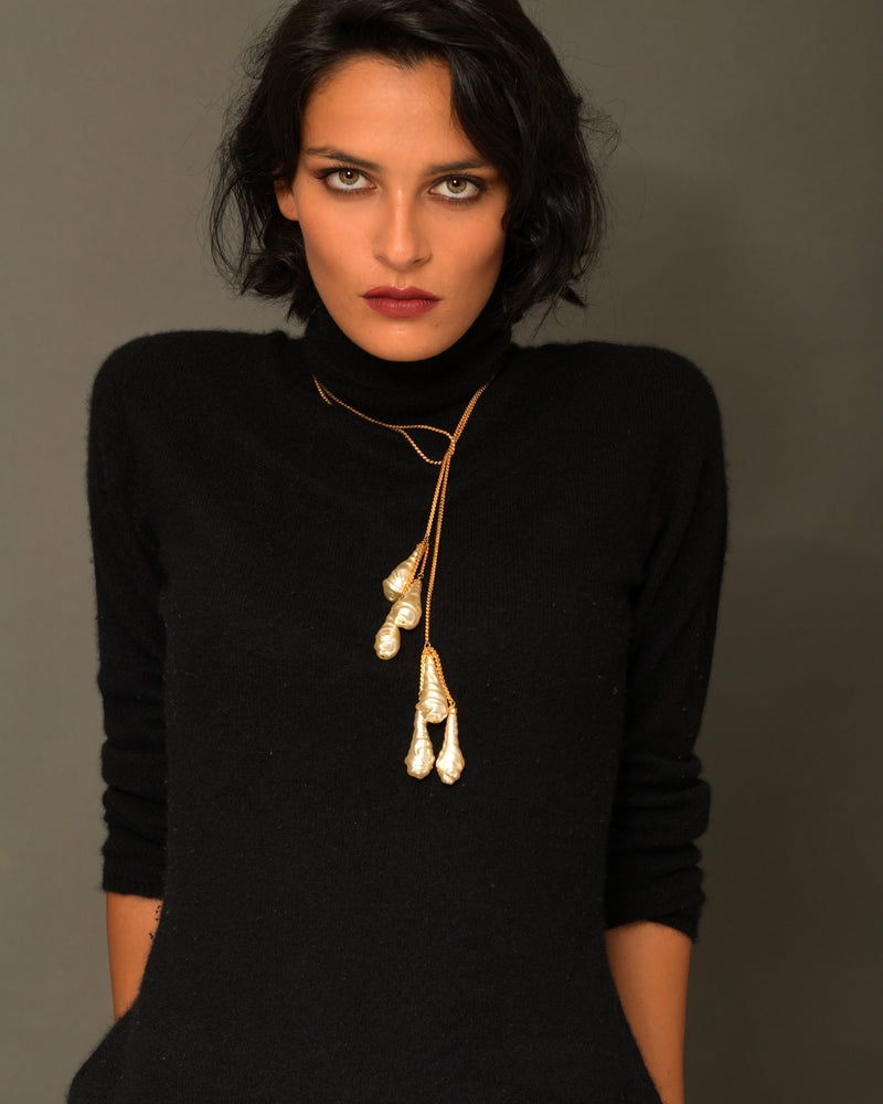 Women's Pendant Necklace “Moon Drops”
