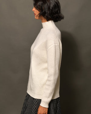 Women's Cashmere Mock Turtleneck Sweater