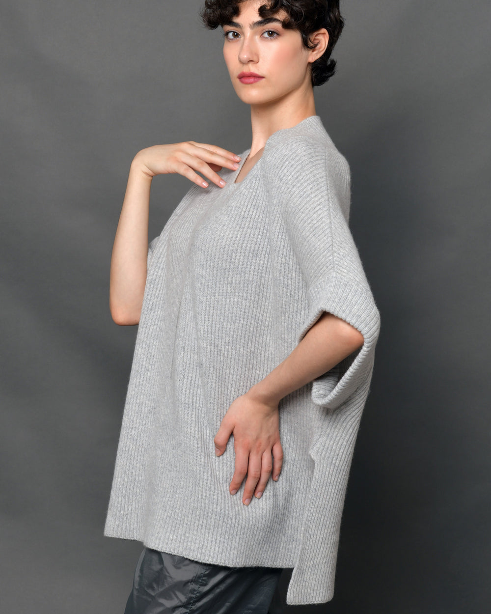 Women's Cashmere Cape Sweater