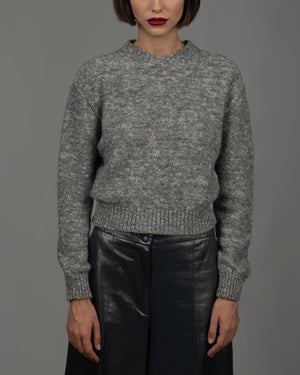 Women's Wool Blend Crew-Neck Sweater