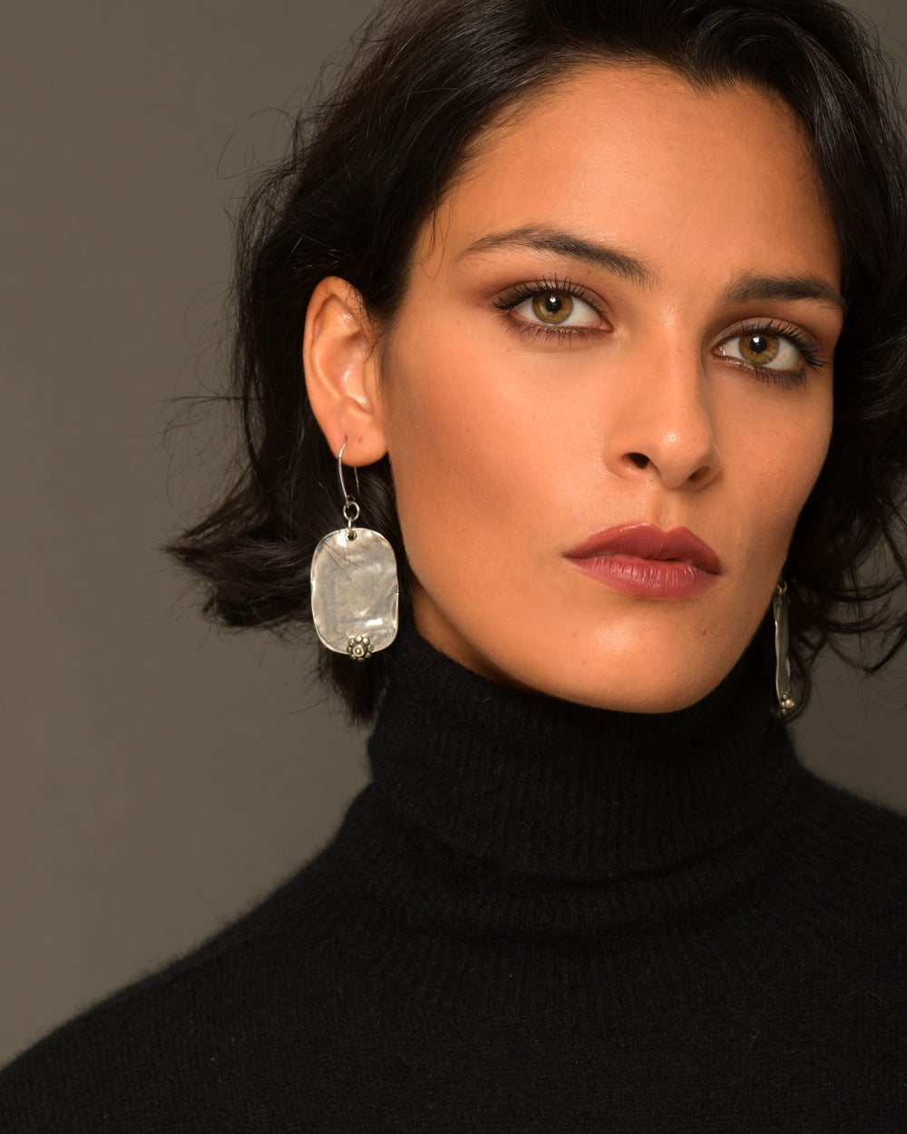 Women's Earrings "Military Tag"