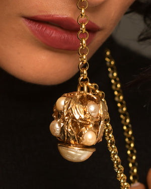 Women’s Pendant Necklace “Moonlight Fortune Charm"