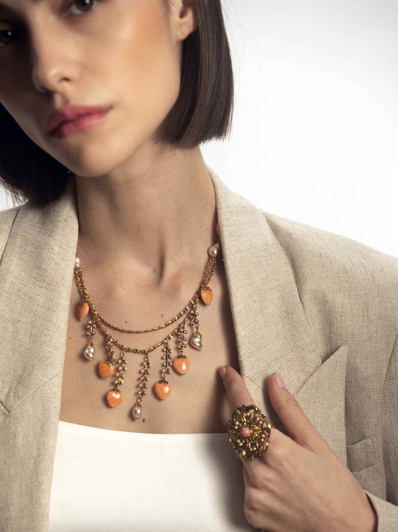 Necklace Heart-Motif