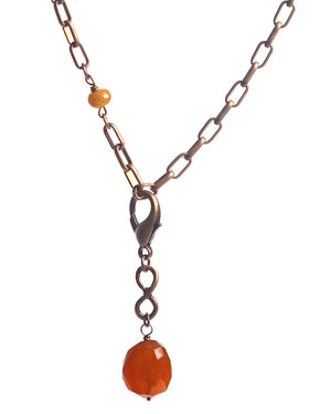 Pendant Necklace Carnelian