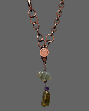 Women's Pendant Necklace “Les Animaliers - L’Éléphant"
