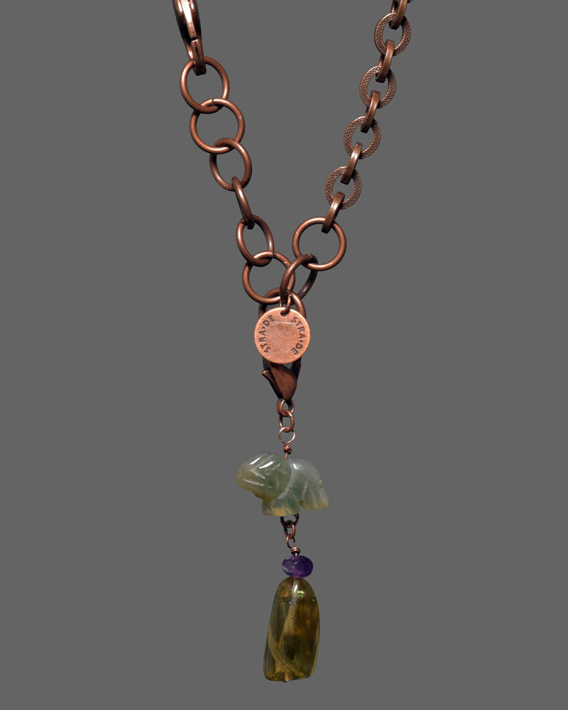 Women's Pendant Necklace “Les Animaliers - L’Éléphant"