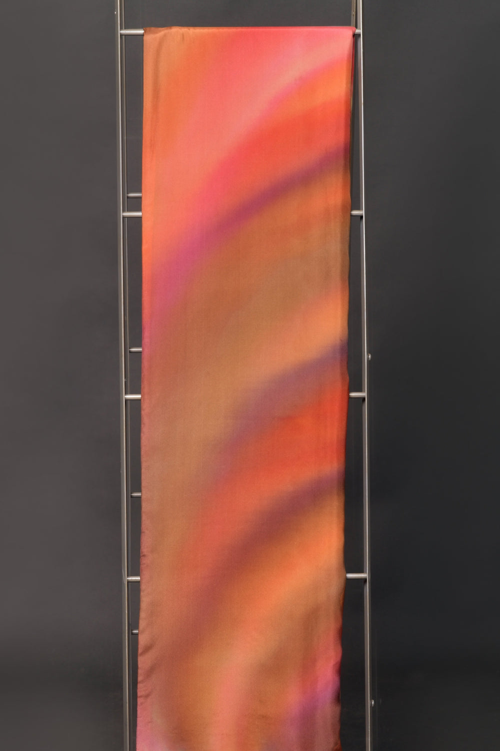 Women's Silk & Cashmere Stole "Romantic Foliage"