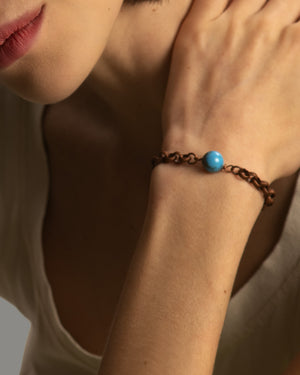 Bracelet Caribbean "Santo Domingo" Turquoise