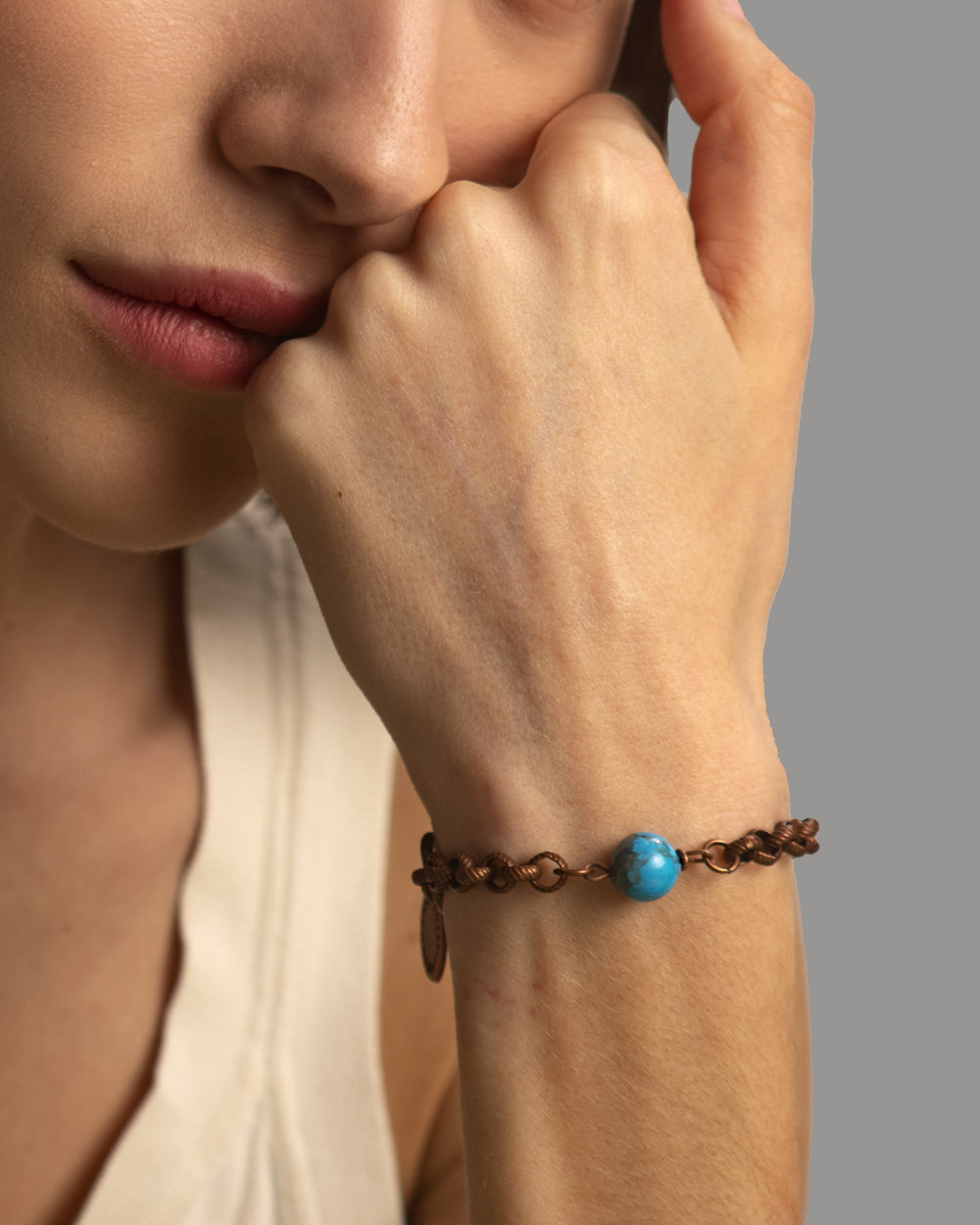 Bracelet Caribbean "Santo Domingo" Turquoise