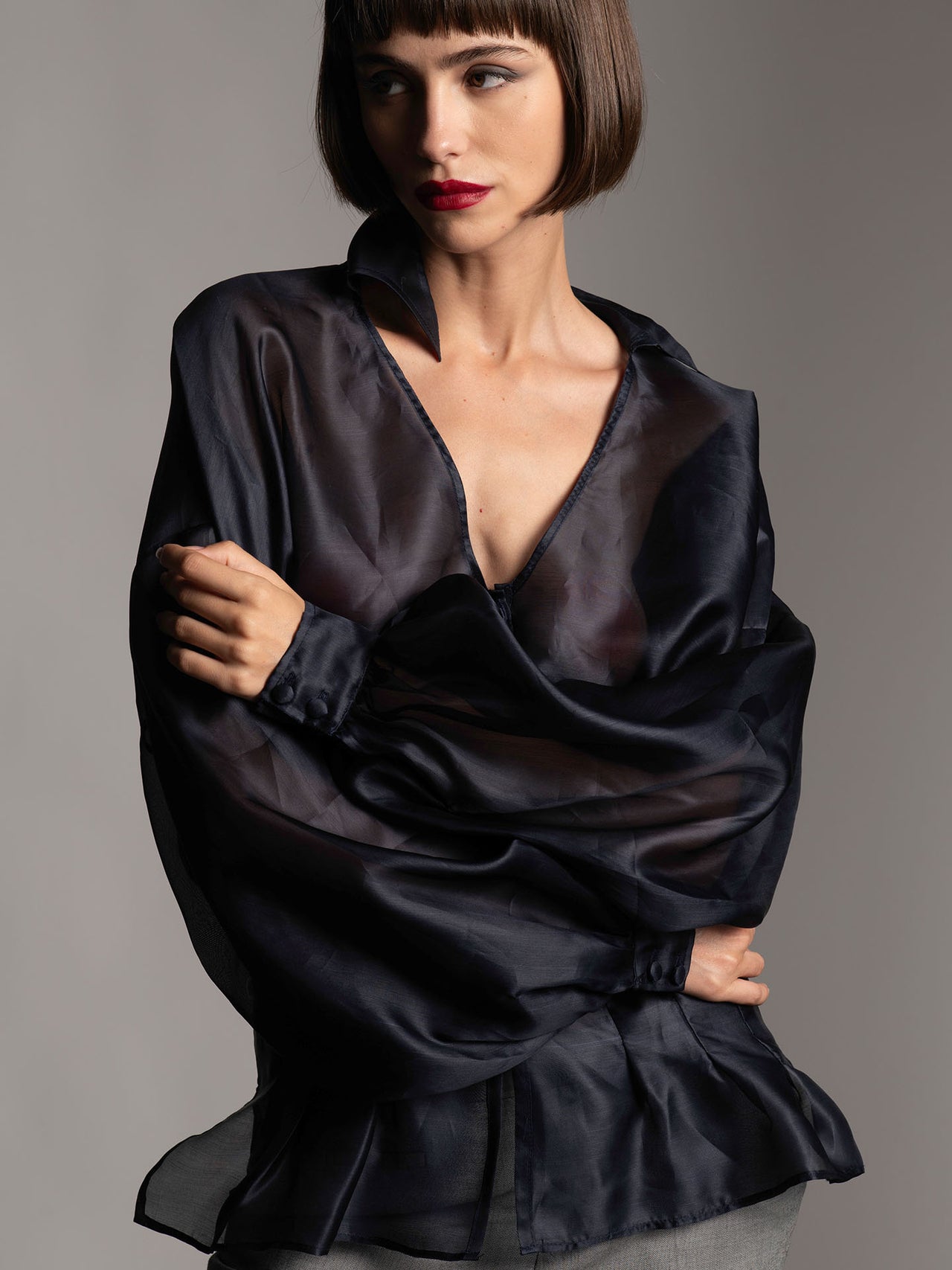 Organza Silk Blouse