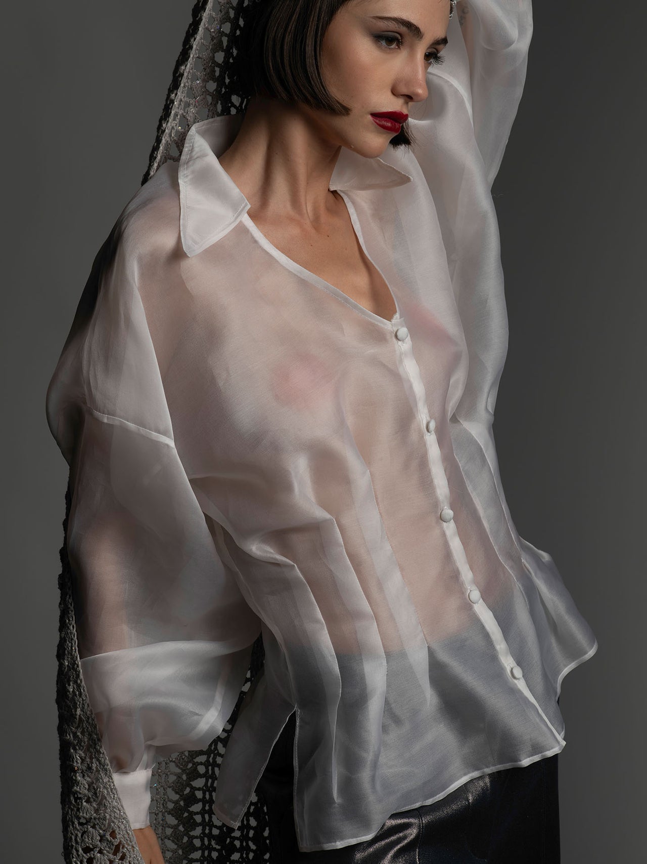 Organza Silk Blouse