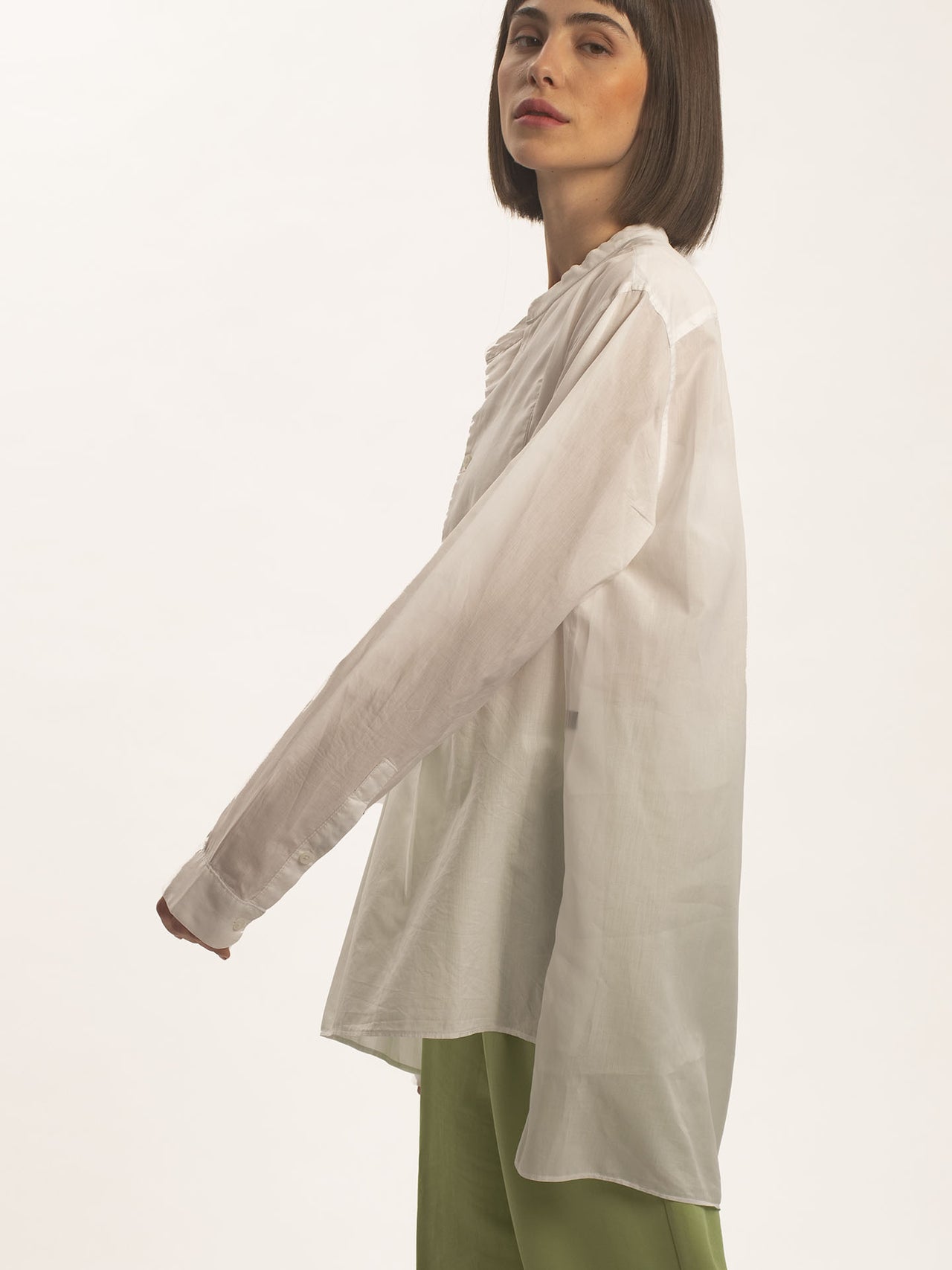 Cotton Poplin Shirt “Alfred”