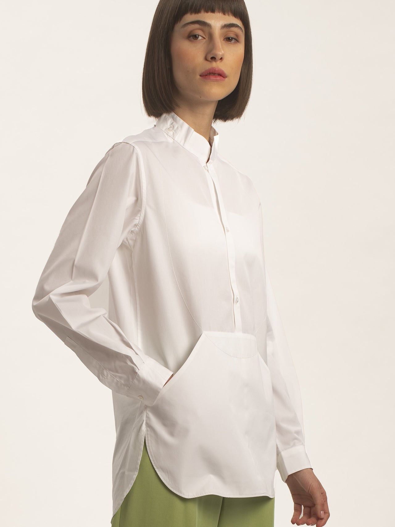 Cotton Poplin Shirt “Andrea”