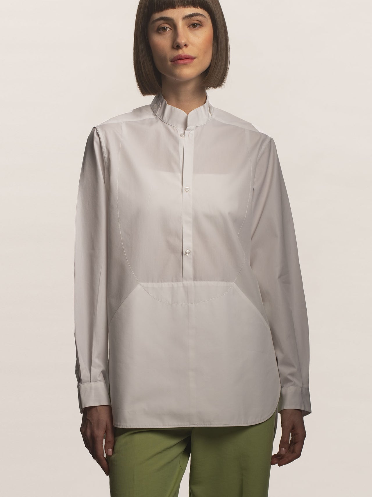 Cotton Poplin Shirt “Andrea”
