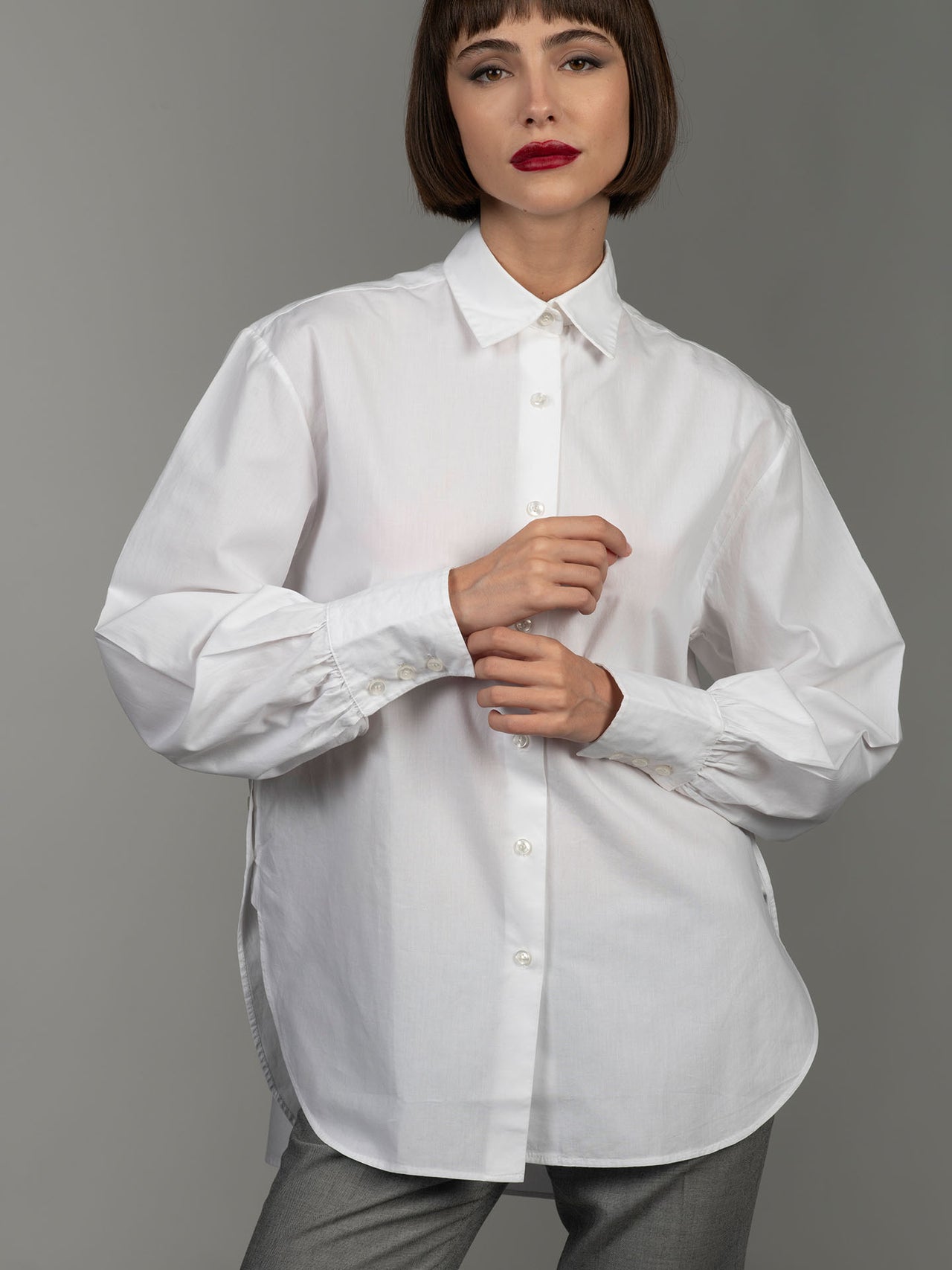 Cotton Poplin Shirt “Emanuel”