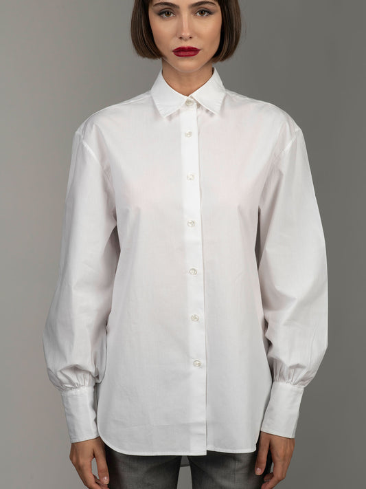 Cotton Poplin Shirt “Emanuel”