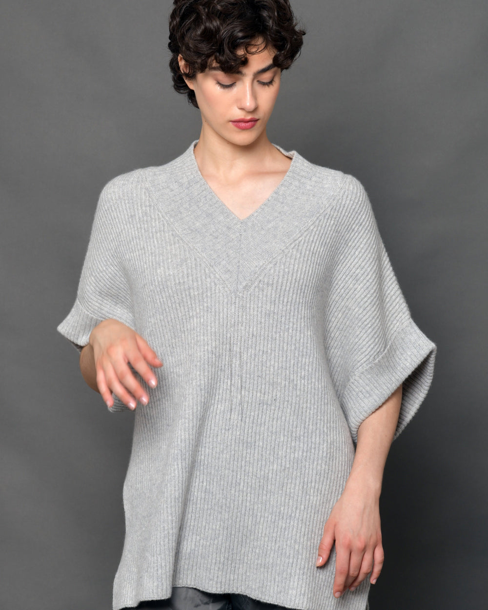 Women's Cashmere Cape Sweater